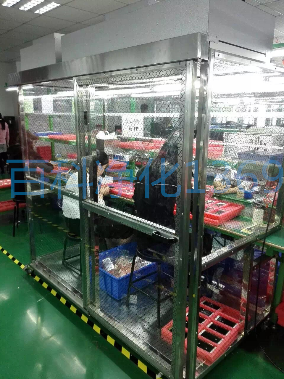 流水拉線貼合可移動(dòng)潔凈棚工作臺(tái) 流水拉線貼合可移動(dòng)潔凈棚工作臺(tái)