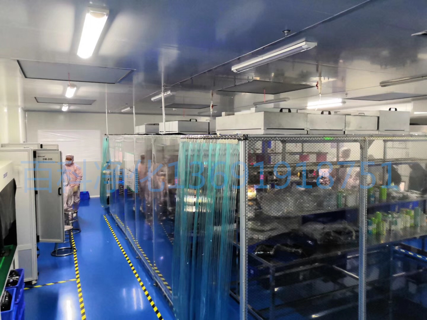 無塵凈化棚在LCD模組光電生產車間的應用 無塵凈化棚在LCD模組光電生產車間的應用
